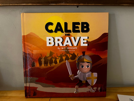 Caleb the Brave Hardcover / Coloring & Activity Book Box